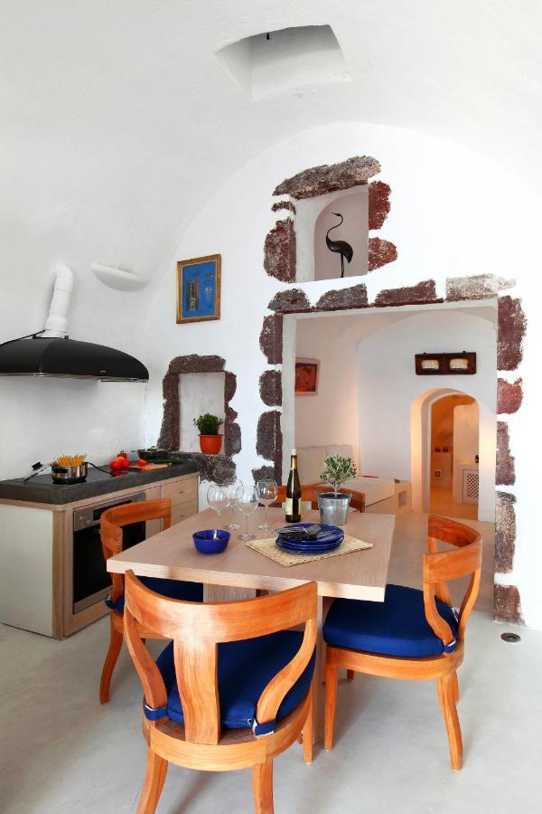 Menias Cave House Apartment Oia  Ruang foto